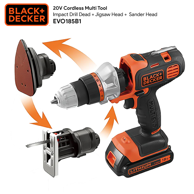 Black and decker 2025 multi tool drill